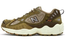 Aape x New Balance NB 703 复古 低帮 跑步鞋 男款 土橄榄色 / Кроссовки Aape x New Balance NB 703 ML703BGX