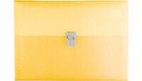 Brunnen FACT! - Conventional file folder - A4 - Polypropylene (PP) - Translucent,Yellow - Landscape - 10 pc(s)