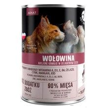 PET REPUBLIC Adult beef wet cat food 400g