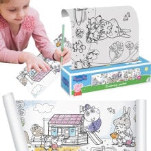 Купить развивающие и обучающие игрушки Dodo: Dodo Kolorowanka W Rolce Świnka Peppa Pig Zestaw Kreatywny Do Malowania Rysowani