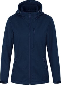 Купить мужские демисезонные куртки Jako: Jako Softshelljacke Premium - Marine