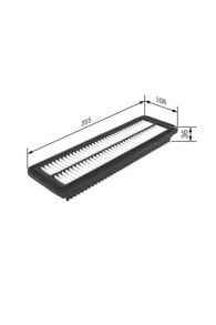 Air filters for engines