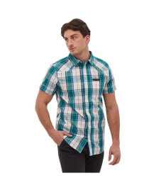 Купить мужские футболки и майки Bench DNA: Men's Stavo Short Sleeve Check Shirt