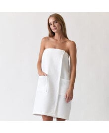 Cozy Earth waffle Terry Bath Wrap for Women