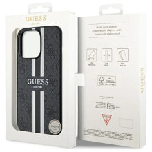 GUESS Guhmp13Lp4Rpsk iPhone 13 Pro13 6.1 4G Printed Stripes phone case