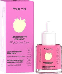 Yolyn Greenbiotic Ferment nawilżające serum do twarzy Bardzo Malinowe 20ml