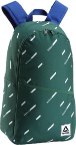 Мужские спортивные рюкзаки мужской спортивный рюкзак зеленый с логотипом Reebok Plecak Workout Ready Follow Graphic zielony EC5426