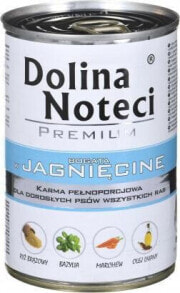 Dolina Noteci Premium bogata w jagnięcinę - mokra karma dla psa - 400g