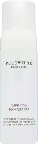 Erfrischender seboregulierender und porenverfeinernder Gesichtsreinigungsschaum - Pure White Cosmetics Purifying Foam Cleanser