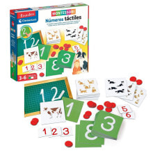 CLEMENTONI Montessori Tactile Numbers Board Game