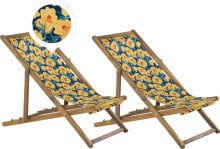 Sun beds and deck chairs