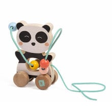 EUREKAKIDS Draggable panda with mini looping wild