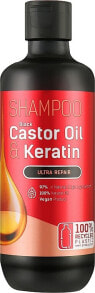 Haarshampoo Black Castor Oil & Keratin - Bio Naturell Shampoo