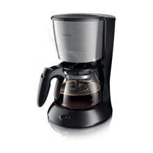 Кофеварки и кофемашины электрическая кофеварка Philips HD7462/20 (15 Tazas) (15 Чашки) Черная