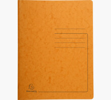 240224E - Conventional file folder - A4 - Pressboard - Orange - Portrait - 300 sheets