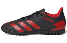 adidas Predator 20.4 TF 草地 减震耐磨 足球鞋 男款 黑红 / Футбольные кроссовки Adidas Predator 20.4 TF EE9585