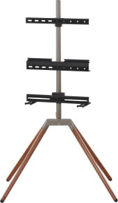 Brackets and racks for televisions and audio equipment