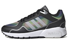 Купить мужские кроссовки adidas neo: Кроссовки Adidas Neo HP2162 черно-серо-зеленые