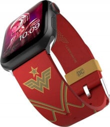 MobyFox DC Comics - Pasek do Apple Watch 38/40/41/42/44/45/49 mm (Wonder Woman 1984: Crimson Armor)