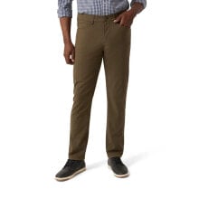 Chaps Wrinkle-Resistant Performance Pant Men 48X30 Beige 100% Polyester 5 Pocket купить онлайн