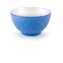 IBILI Ceramic Jardin Blue Bowl 0.55L