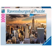 Детские развивающие пазлы RAVENSBURGER 1000 New York Pieces Puzzle