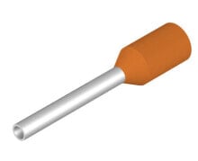 Weidmüller H0.5/16 OR SV - Pin terminal - Straight - Metallic - Orange - 0.5 mm² - 16 mm - 1.2 cm