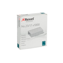 REXEL 23/17 x1000 Galvanized Staples