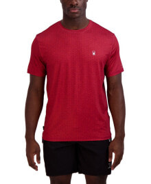 Spyder men's Printed Jersey Short Sleeve Rash Guard T-Shirt