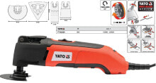 Реноваторы (МФИ) yato YT-82220 многофункциональный осциллирующий инструмент Черный, Красный 22000 OPM 300 W