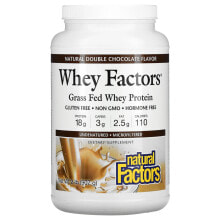 Whey Factors, Grass Fed Whey Protein, Unflavored, 12 oz (340 g)