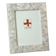 Photo frame Alexandra House Living Mother of pearl 22 X 1 X 27 CM