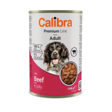 CALIBRA Premium line adult beef wet dog food 1240g