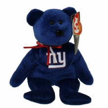 Купить мягкие игрушки для девочек Ty®: TY NFL New York Giants Bear Beanie Babies Boo's Brand New with tags