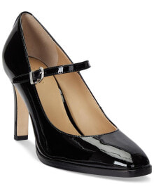 Черные женские туфли на каблуке Ralph Lauren (Ральф Лорен)