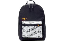 Nike Cr7足球 书包背包双肩包童包 儿童款 黑/白色/荷兰橙 / Детская сумка Nike CR7 CU1627-010