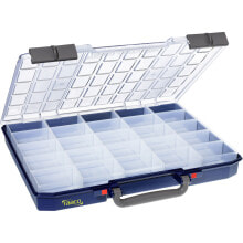 Ящики для инструментов raaco CarryLite Ящик для мелких деталей Полипропилен Синий, Прозрачный 136297