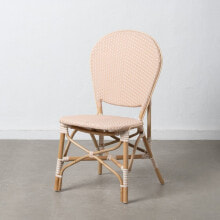Dining Chair 47 x 54 x 93 cm Natural Beige Rattan