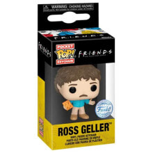 FUNKO Pocket POP Friends Ross Geller Exclusive Friends Key Chain