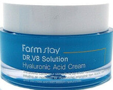 Anti-Falten Gesichtscreme mit Hyaluronsäure - FarmStay DR.V8 Solution Hyaluronic Acid Cream