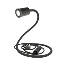 CREATIVE CABLES GU1d-one english articulated lamp without base with mini led spotlight and plug