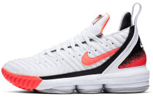 Nike Lebron 16 Hot Lava 勒布朗16 热熔岩 低帮 实战篮球鞋 男款 白粉色 / Баскетбольные кроссовки Nike Lebron 16 Hot Lava 16 CI1521-100