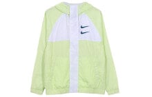 Nike Sportswear Swoosh 双钩防风运动梭织夹克 男款 荧光绿 / Куртка Nike Sportswear Swoosh CJ4889-701