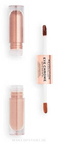 Doppelseitiger flüssiger Matte & Metal Lidschatten - Makeup Revolution Eye Chrome Liquid Eyeshadow