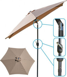 Umbrellas from the sun Saska Garden