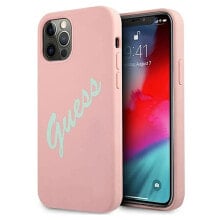 GUESS Guhcp12Llsvspg iPhone 12 Pro Max 6.7 Silicone phone case