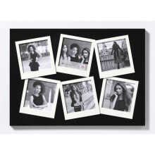 Walther Design RW666W - Glass - Wood - Black - White - Multi picture frame - Matte - Wall - 10 x 10 cm