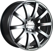 Колесный диск литой Emotion Wheels Strada hyper black 7x17 ET45 - LK5/108 ML70.1