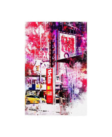 Trademark Global philippe Hugonnard NYC Watercolor Collection - Musical Canvas Art - 19.5
