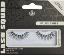 False eyelashes and glue